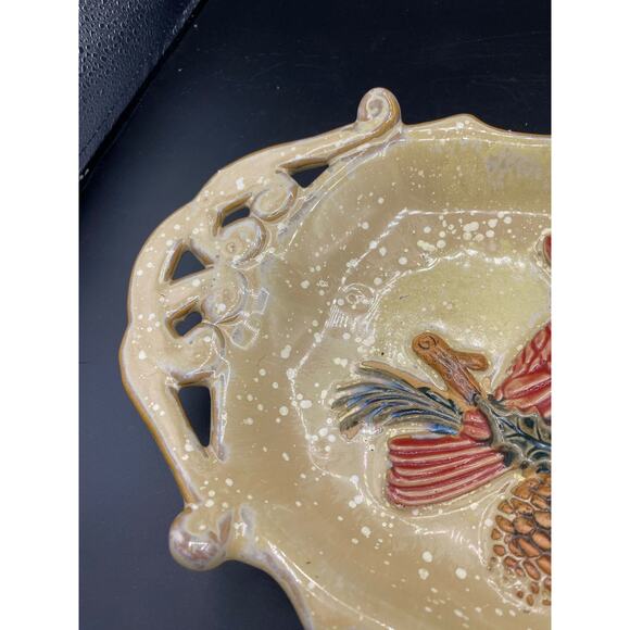 Gerson International Olathe bird ceramic tray made in Japan - Picture 3 of 5